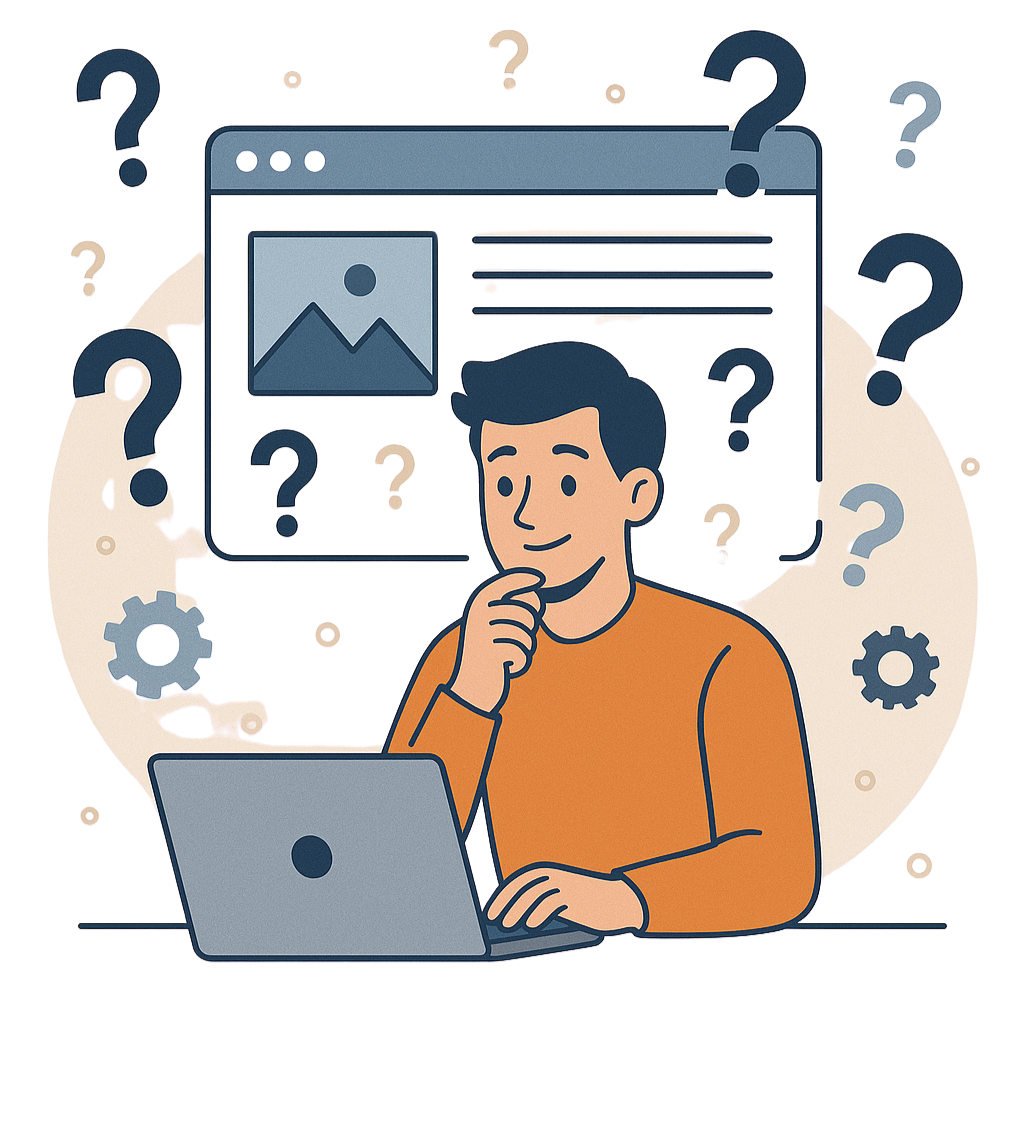 Một số câu hỏi thường gặp khi thiết kế website