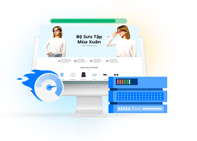 Tăng tốc độ tải trang với website Webiz